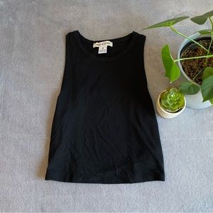 Urban outfitters black open back tanktop size medium